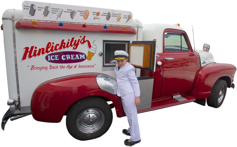 Hinlickity's Ice Cream Parlor in Highlands, NJ & Vintage Ice Cream Truck  Rental in New Jersey area